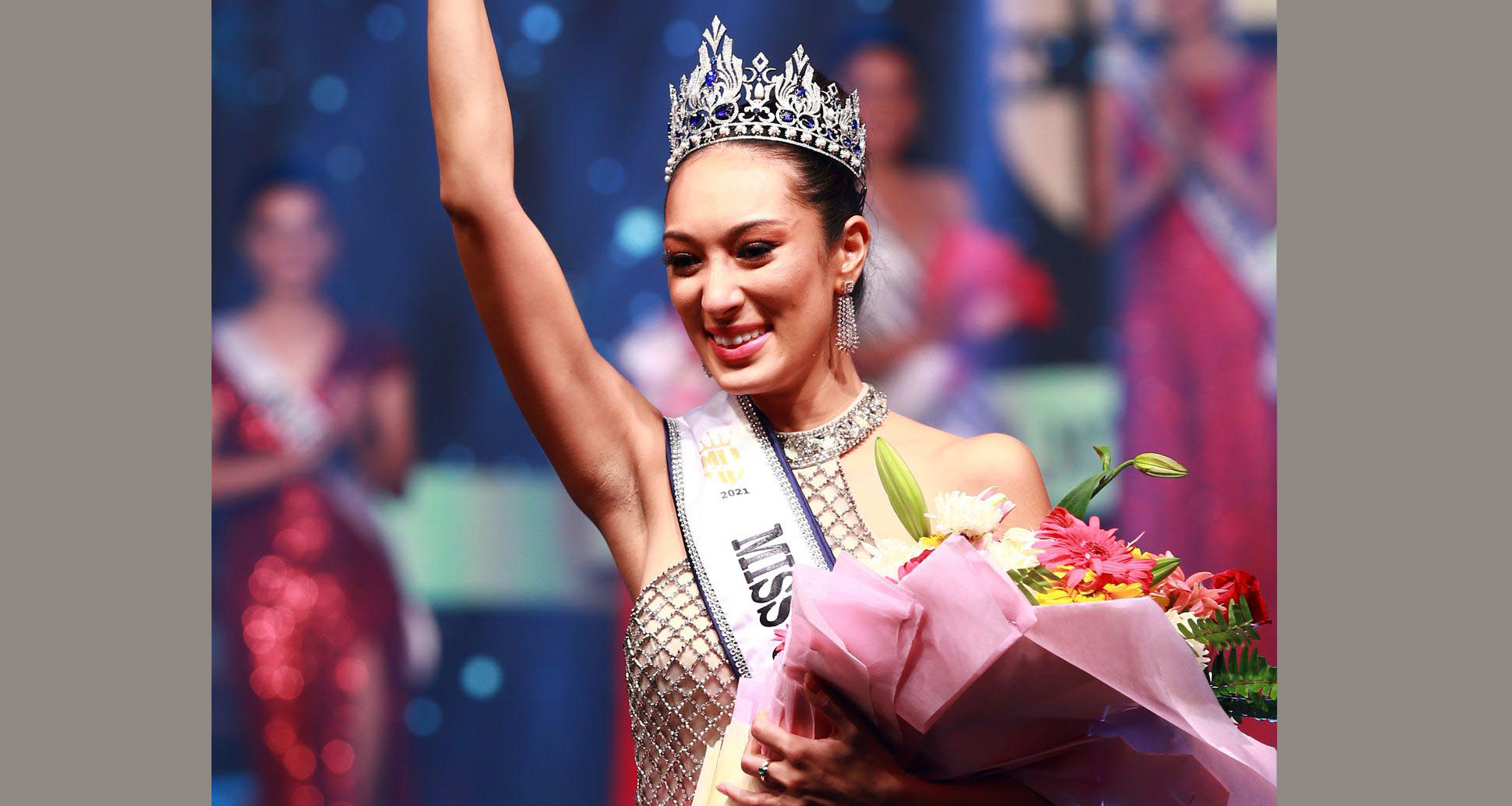 सुजिता बस्नेत बनिन् मिस युनिभर्स नेपाल