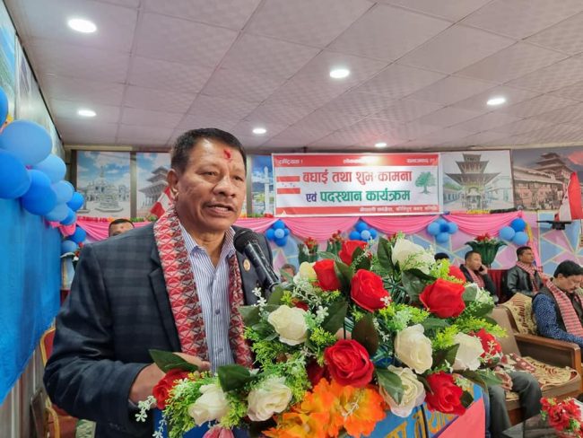 लोकतन्त्र जोगाउन म कांग्रेस सभापति बन्नैपर्छ : नेता सिंह