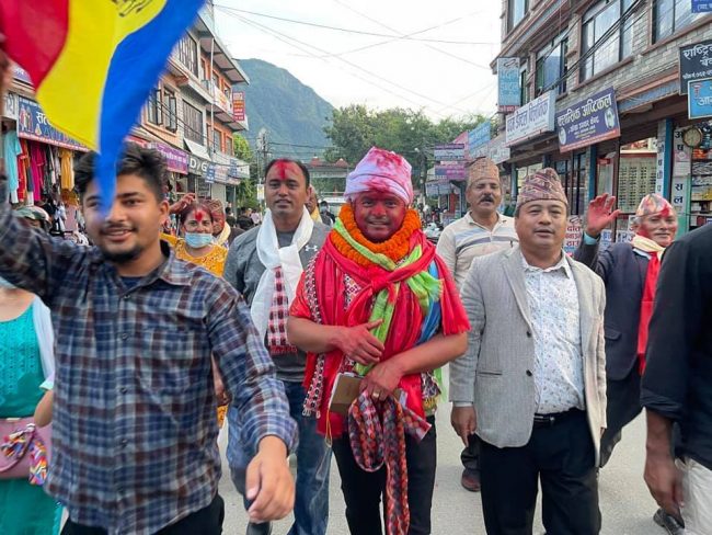 राप्रपा तनहुँको अध्यक्षमा विनोद निर्वाचित