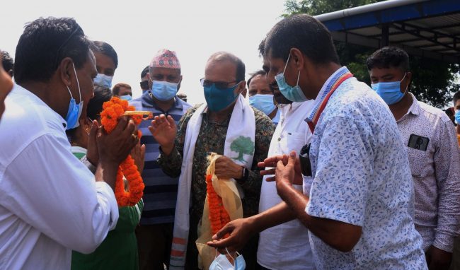 राष्ट्रिय सुरक्षा सामूहिक सहमतिको विषय होः रक्षामन्त्री डा रिजाल