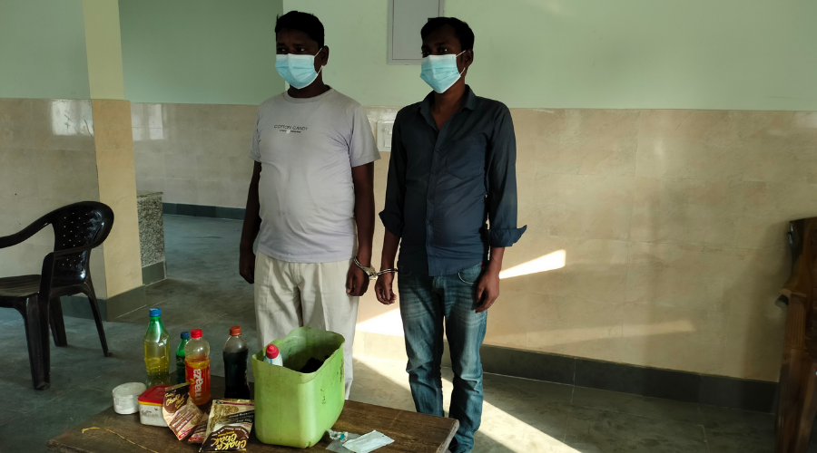 सुन सफागर्ने भन्दै ठगी गर्ने दुई भारतीय पक्राउ