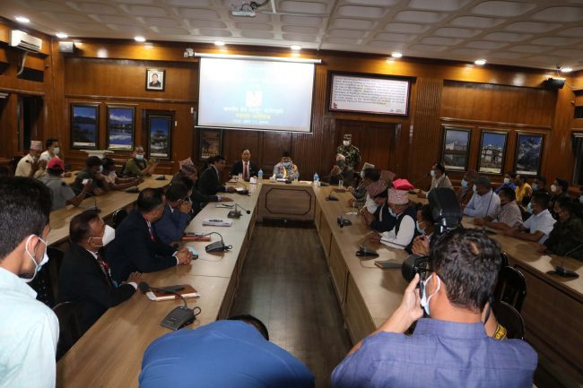 ऊर्जा मन्त्रीसँग एडिबी प्रतिनिधिमण्डलको भेटवार्ता