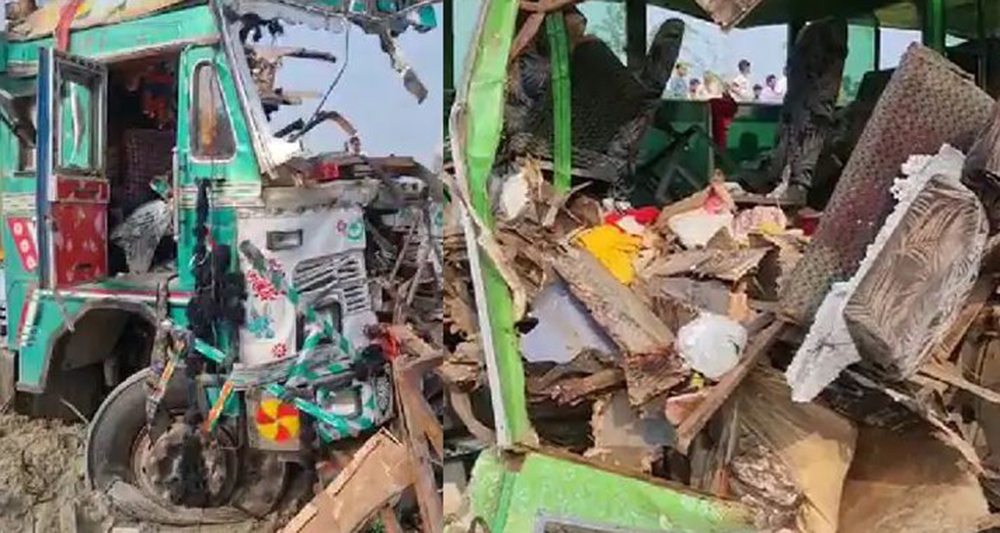 गाईलाई बचाउन खोज्दा यात्रुवाहक बस दुर्घटना, १४ जनाको घटनास्थलमै मृत्यु