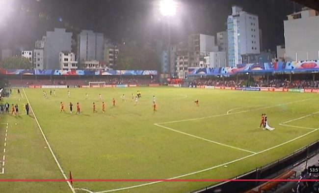 भारतद्वारा दाेस्राे हाफकाे सुरूवातिमै नेपालका विरूद्ध दुई गोल