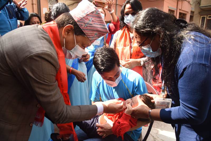 काठमाडाैं महानगरपालिकाले ८० हजार बालबालिकालाई भिटामिन ‘ए’ र जुकाको औषधि खुवाउने