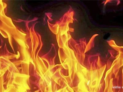 नेपालगन्जको ‘कस्मेटिक’ गोदाममा आगलागी