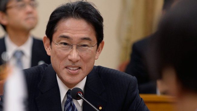 फुमिओ किशिदा जापानको नयाँ प्रधानमन्त्री