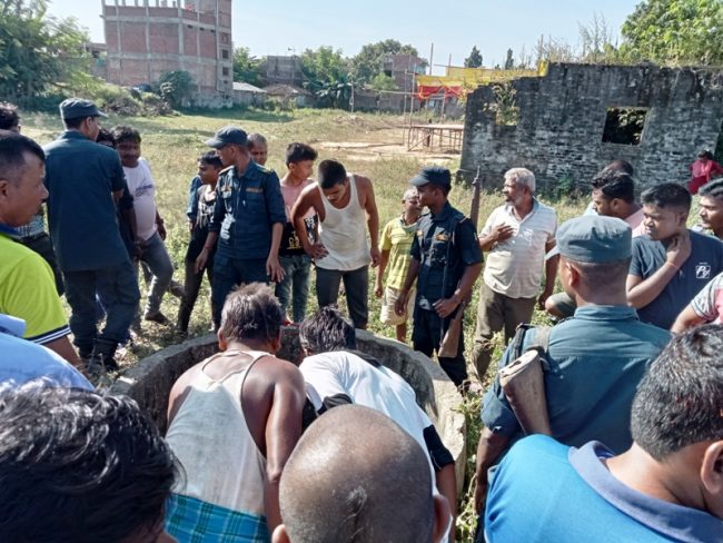 झिझिया नाच हेर्न गएका किशोरको शव इनारमा भेटियो