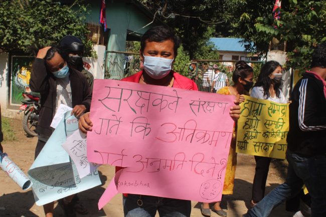 काँक्रेविहार संरक्षित वन क्षेत्रको निर्माणाधीन पर्खालका विषयमा चर्कियो विवाद