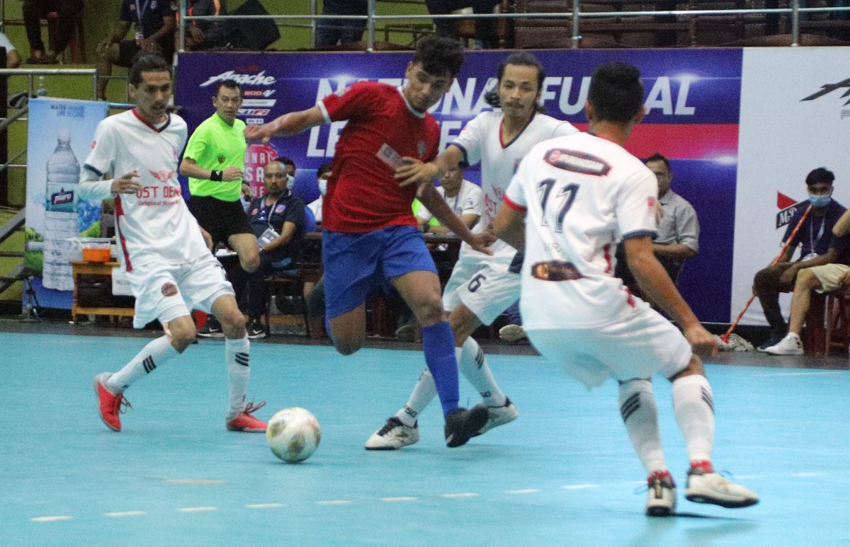 ए डिभिजन फुटसलमा लिग चरणको खेल सकियो