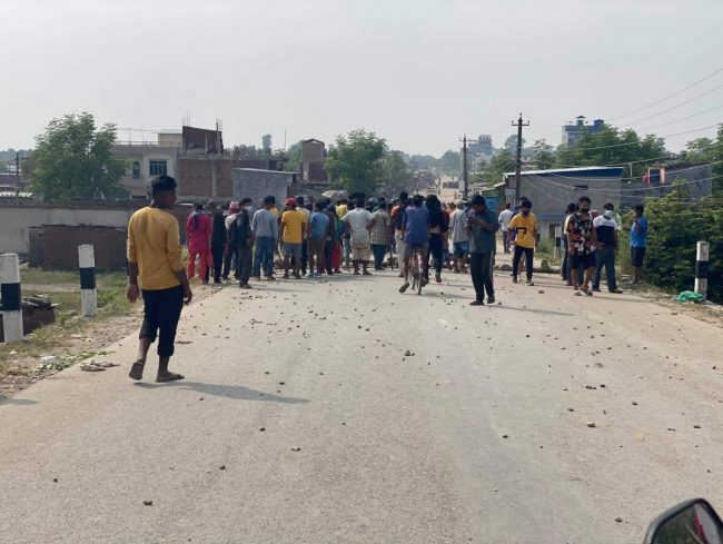 रुपन्देहीको मोतिपुरमा लगाइएको कर्फ्यू आज रातिबाट हट्ने