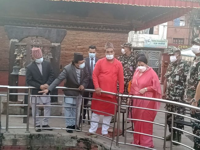 राष्ट्रपति भण्डारीद्वारा विभिन्न शक्तिपीठको दर्शन र पूजा अर्चना