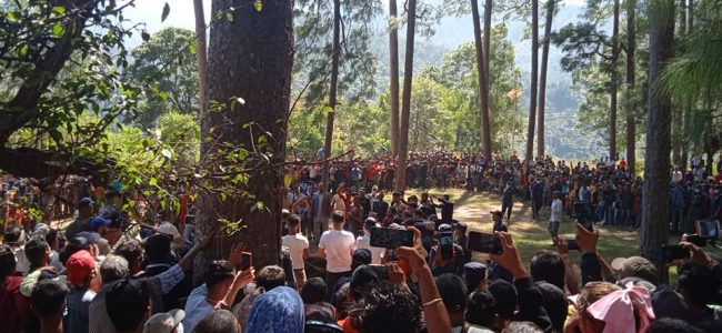 बैतडीको उदयदेव र फाल्ङाशैनी भगवतीमा बलिसहित जात्रा