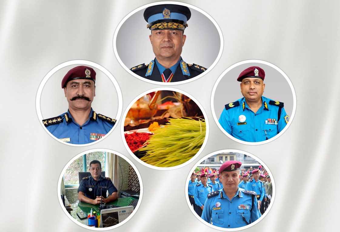 प्रहरीकाे दशैं : मासुभात खाने, ड्युटी गर्ने, ब्यारेकमै टीका अनि शान्ति सुरक्षामा केन्द्रित