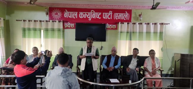 वर्षाबाट प्रभावितलाई राहत दिन एमालेको माग