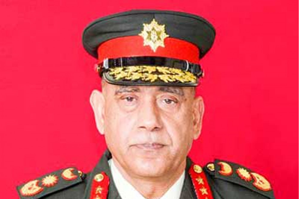 अस्वस्थताका कारण फूलपाती बढाइँमा प्रधानसेनापति अनुपस्थित