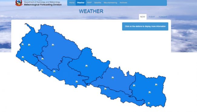 दसैँ अवधिभर  मौसम  सफा रहने पूर्वानुमान