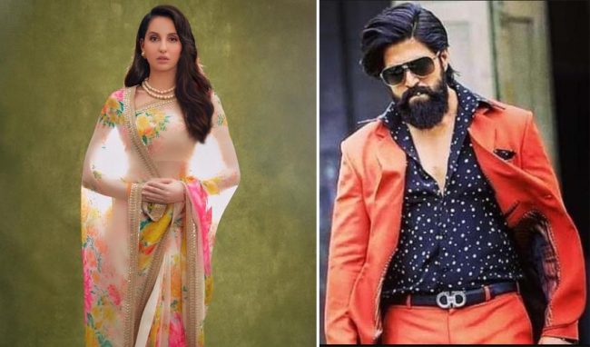 ‘केजिएफ २’ मा यशसँग नोरा फतेहीको आइटम