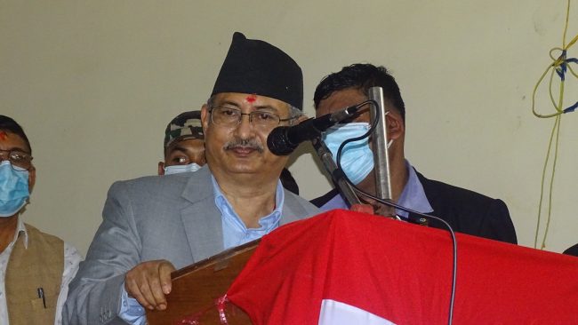 अनाहकमा नेपाली नागरिकको जीवन नगुमोस्ः गृहमन्त्री खाण