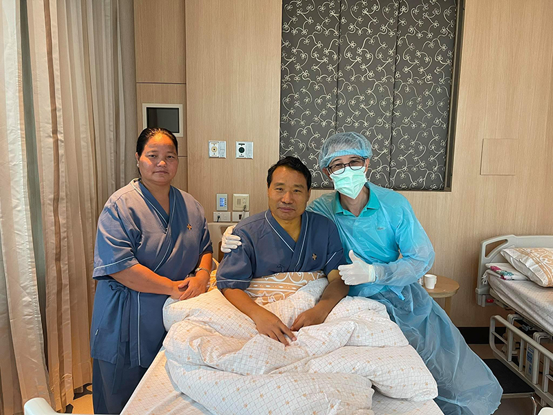 पूर्वमन्त्री वर्षमान पुनको स्वास्थ्यमा सुधार