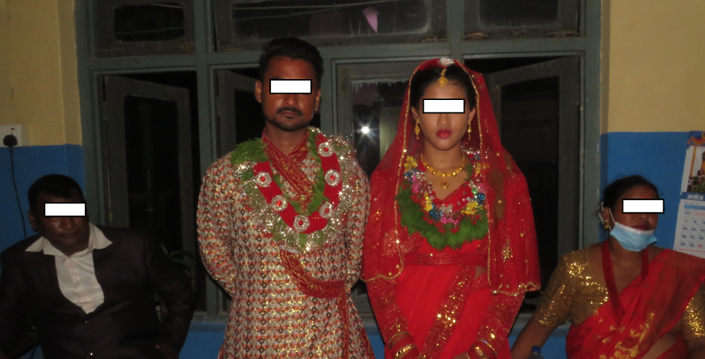 बालविवाह गरेको अभियोगमा बेहुलाबेहुलीसहित आमाबुवा पक्राउ
