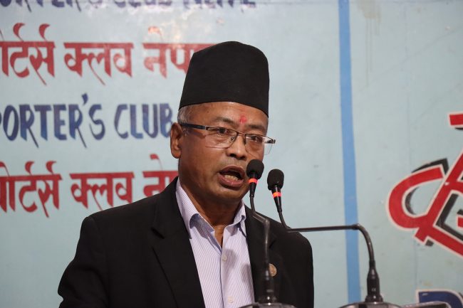 नेपाल बार एशोसिएशनले प्रधानन्यायाधीश जबराको राजीनामा मागेको छैन, हामी भोलि भेट्दैछौंः अध्यक्ष श्रेष्ठ