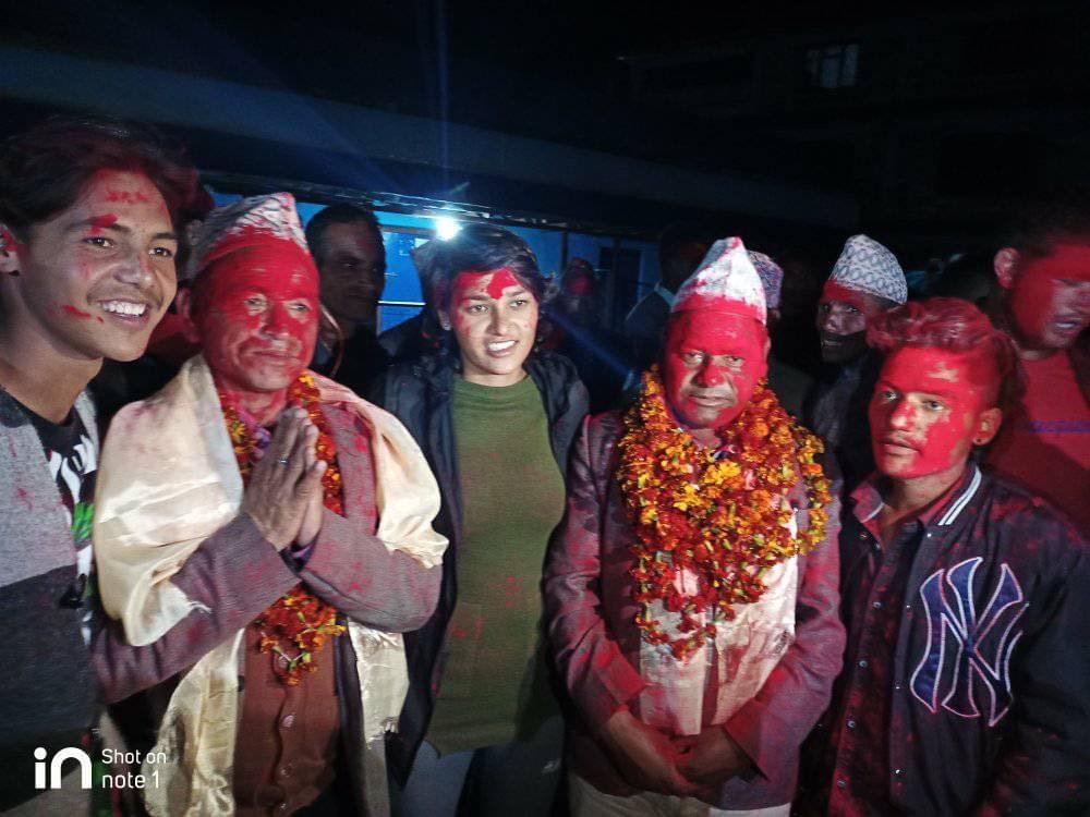 जुम्ला (क) र (ख) मा पौडेल पक्षीय प्यानल विजयी