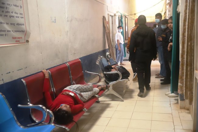 पाँचथर बस दुर्घटना घाइतेको संख्या ६४