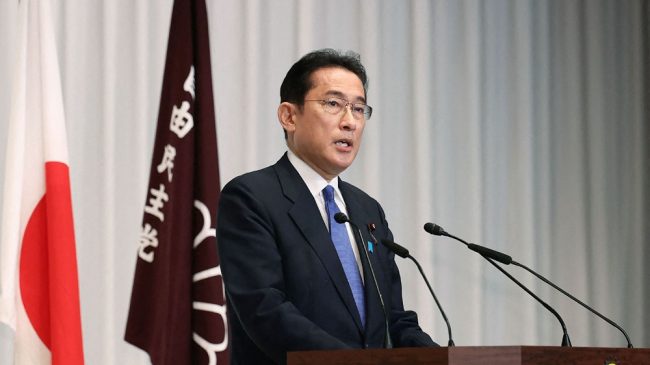 जापानका प्रधानमन्त्री फुमियो किशिदाद्वारा मन्त्रिपरिषद् विस्तार