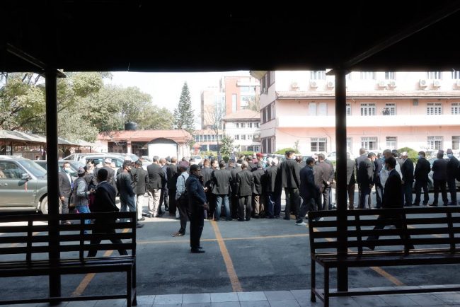 प्रधानन्यायाधीशको सन्देशपछि पनि रोकिएन कानुन व्यवसायीको आन्दोलन