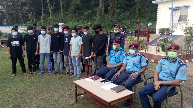 हत्या गरी आँगनमै पुर्ने दुई पक्राउ