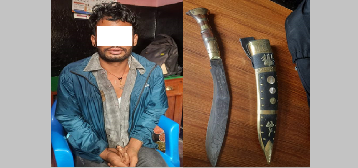 पशुपतिको बाबामाथि खुकुरी हान्ने व्यक्ति पक्राउ