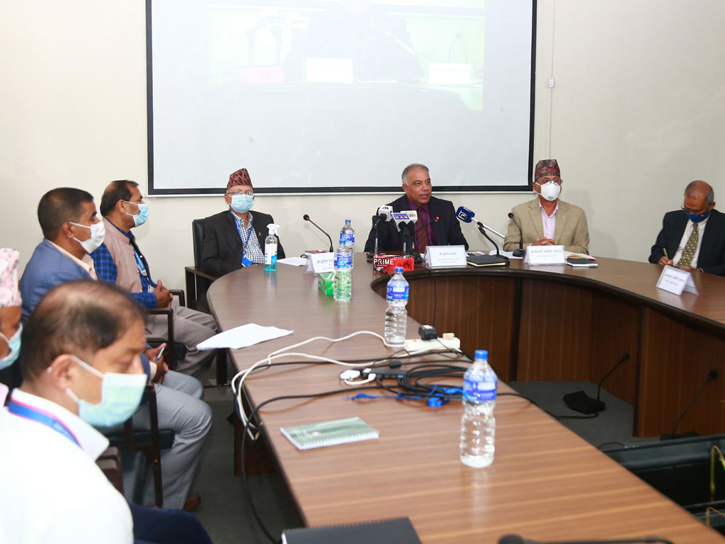 पुनर्निर्माणसम्बन्धी अन्तर्राष्ट्रिय सम्मेलन मंसिर २१ गतेदेखि २३ गतेसम्म