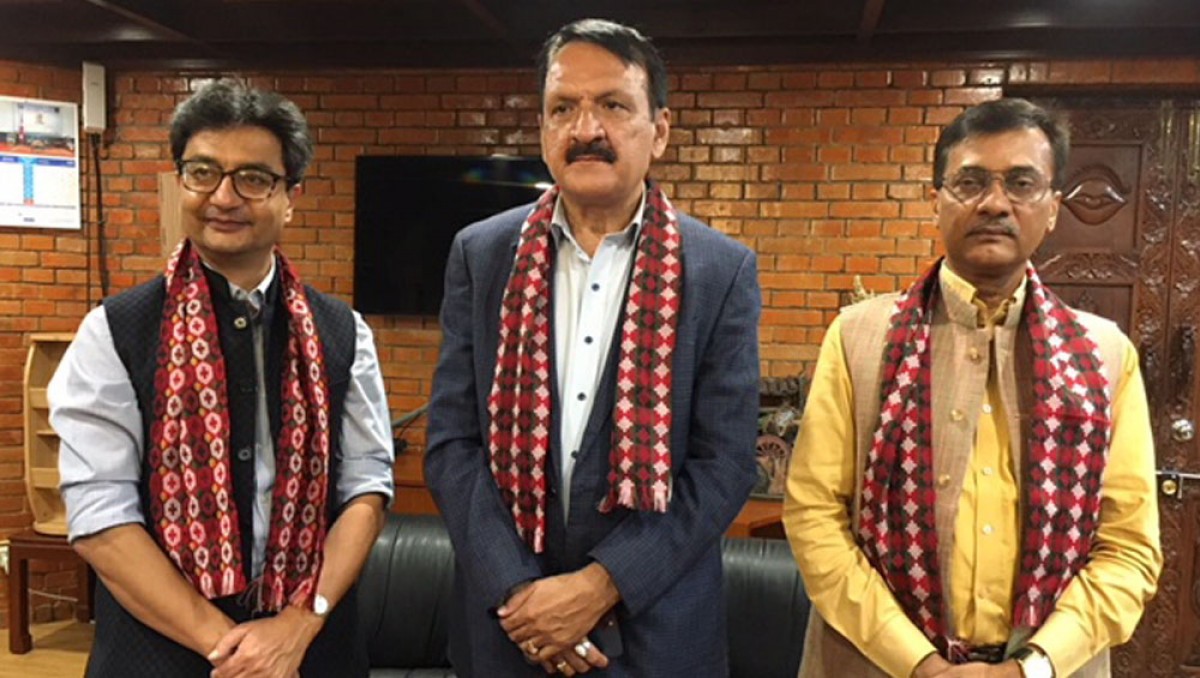 कांग्रेसको प्रतिनिधिमण्डल र भारतीय विदेशमन्त्रीबीच दिल्लीमा भेटवार्ता