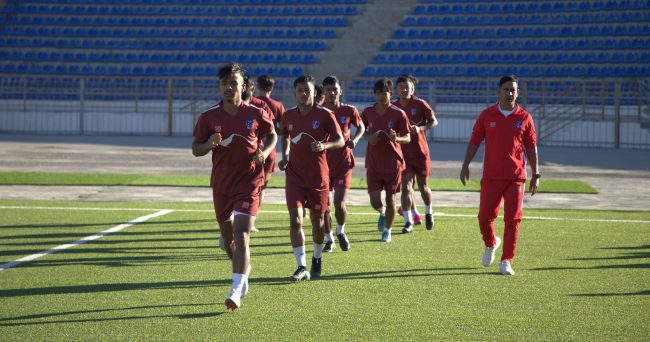 एसियन कप छनोटः (यू–२३)नेपाल र इरान आज भिड्दै