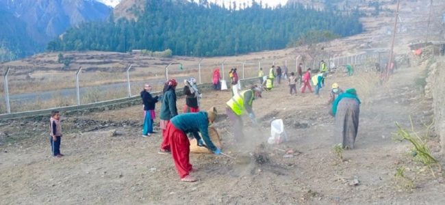 हुम्ला सदरमुकाम सिमकोटलाई सफा पारिँदै