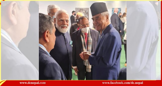 बेलायतमा देउवाको प्रस्तावलाई मोदीको समर्थन