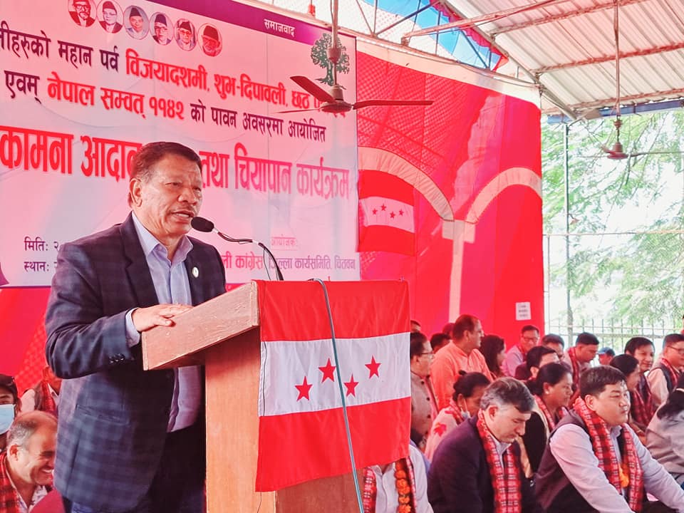 वर्तमान नेतृत्वलाई जसरी पनि हटाउनुपर्छः प्रकाशमान सिंह