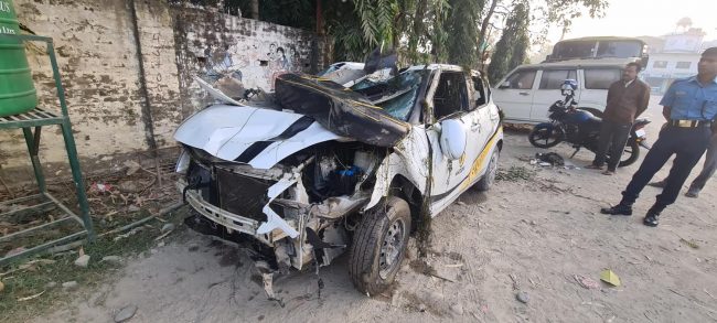 चन्द्रनिगाहपुरमा कार दुर्घटना : चार भारतीय नागरिकको मृत्यु