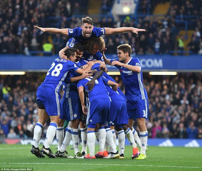 युभेन्ट्सको पोष्टमा चेल्सीको चार गोल, समूहकाे शीर्ष स्थानमा उक्लियाे