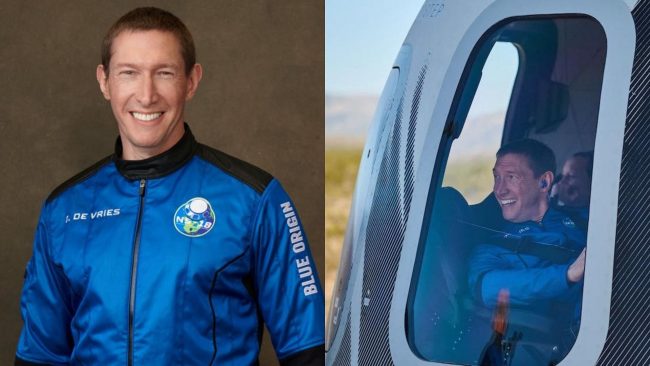 जेफ बेजोसको कम्पनीमार्फत अन्तरिक्ष घुम्न गएका पर्यटकको विमान दुर्घटनामा मृत्यु