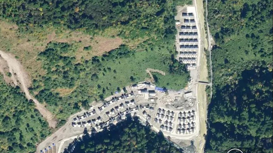 चीनले भारतको सीमाभित्र छिरेर अरुणाचल प्रदेशमा विशाल गाउँ बसायो