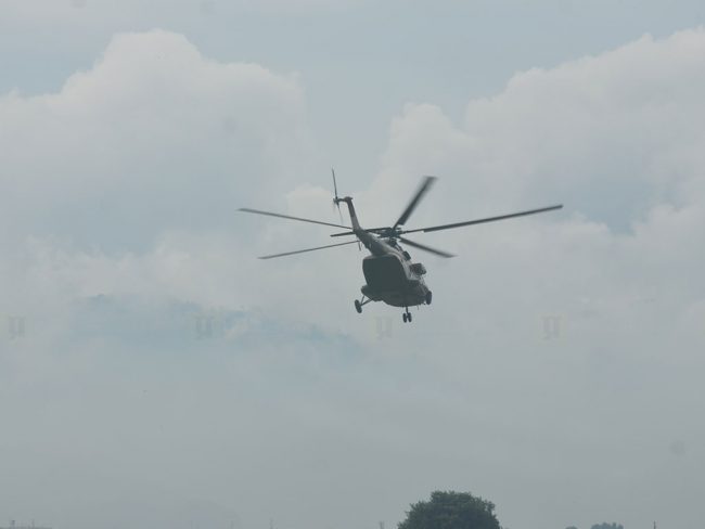 जिप दुर्घटनाका घाइतेलाई हेलिकोप्टरबाट काठमाडौँ लगियो