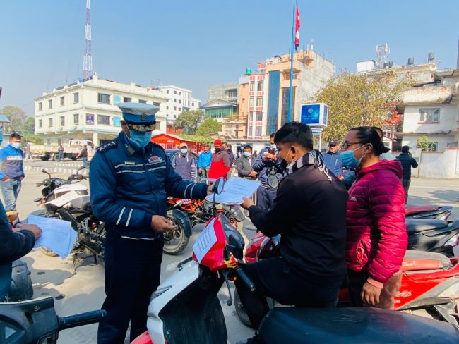 उपत्यकाबाट हराएका २३ मोटरसाइकल फेला, सम्बन्धित धनीलाई बुझाइयो