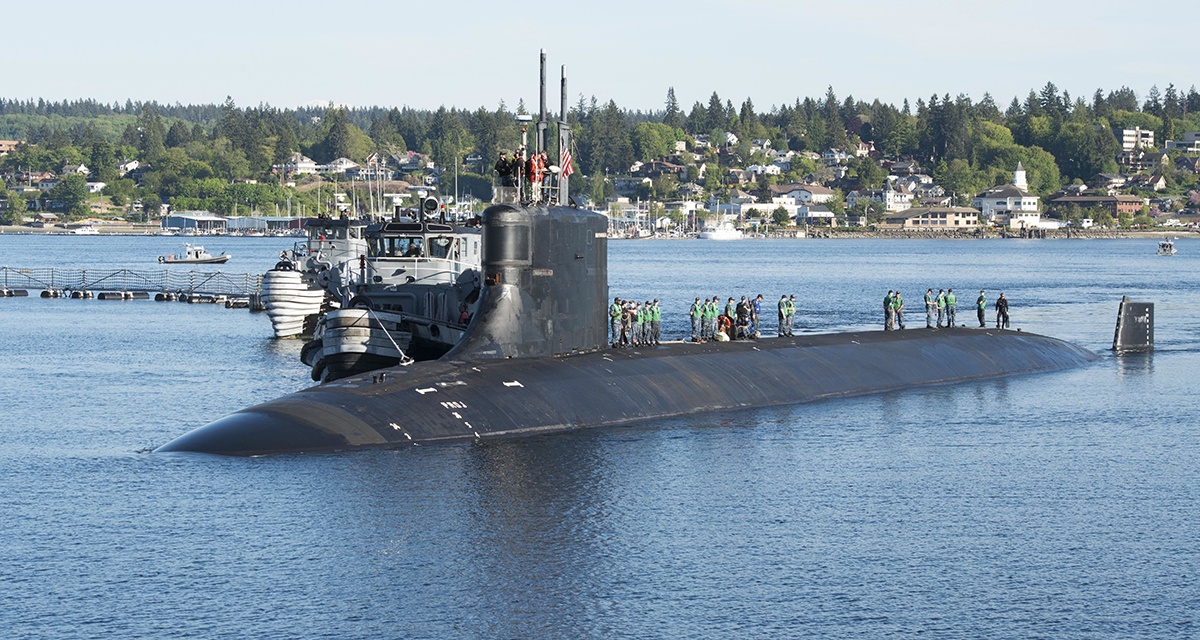 अमेरिकाको परमाणु पनडुब्बी चीनको छेउमा समुद्री पहाडमा ठोक्कियो