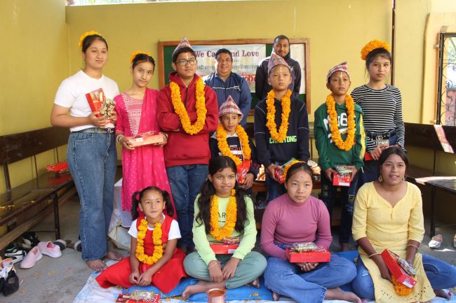 बालगृहमा सामूहिक भाइटीका