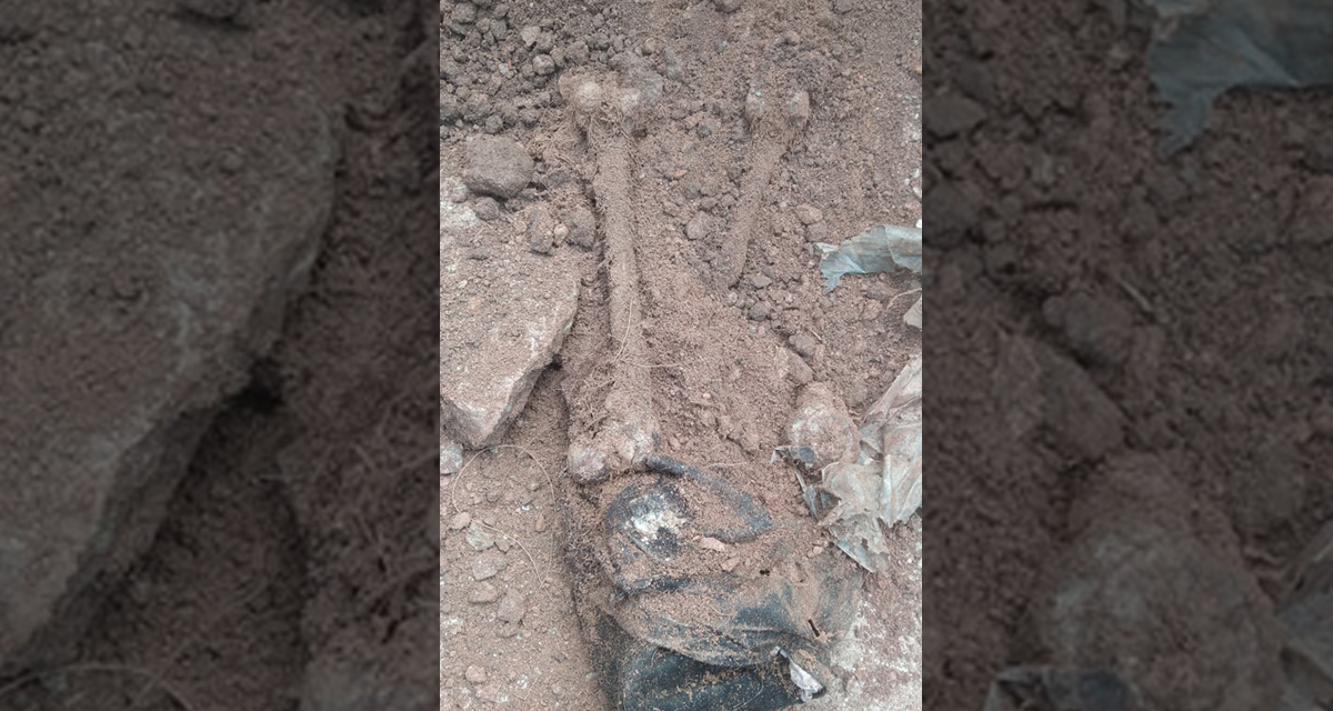 शालिक राख्न सय चिहान भत्काइयाे, स्थानीयकाे विराेधपछि काम ठप्प