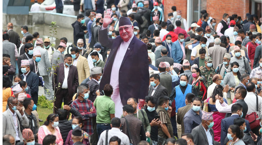 एमाले महाधिवेशनः मैदानमा सबै सहभागी नअट्ने, मुख्य चोकमा डिजिटल स्क्रिन राख्ने