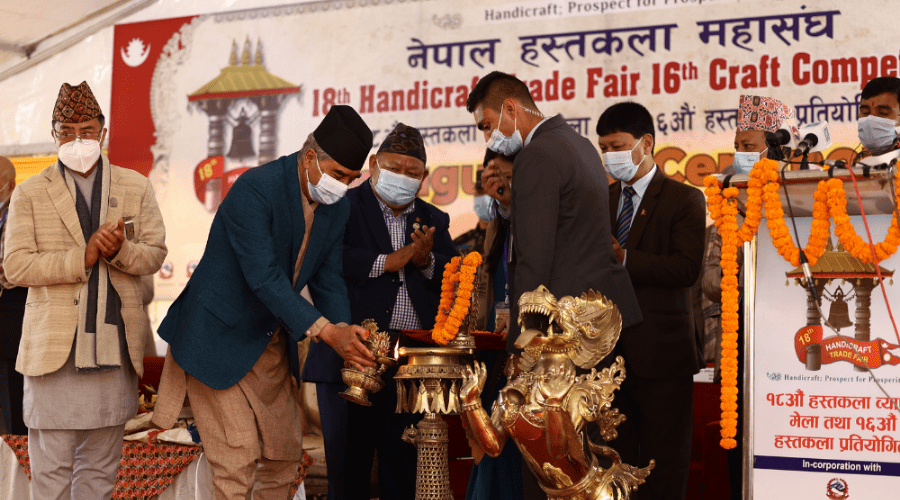 हस्तकला उत्पादनको बजारीकरणका लागि मेलाले सहयोग गर्दै आएको छः अध्यक्ष