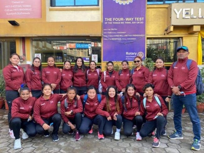 महिला क्रिकेटरको तिहार विदेशमा